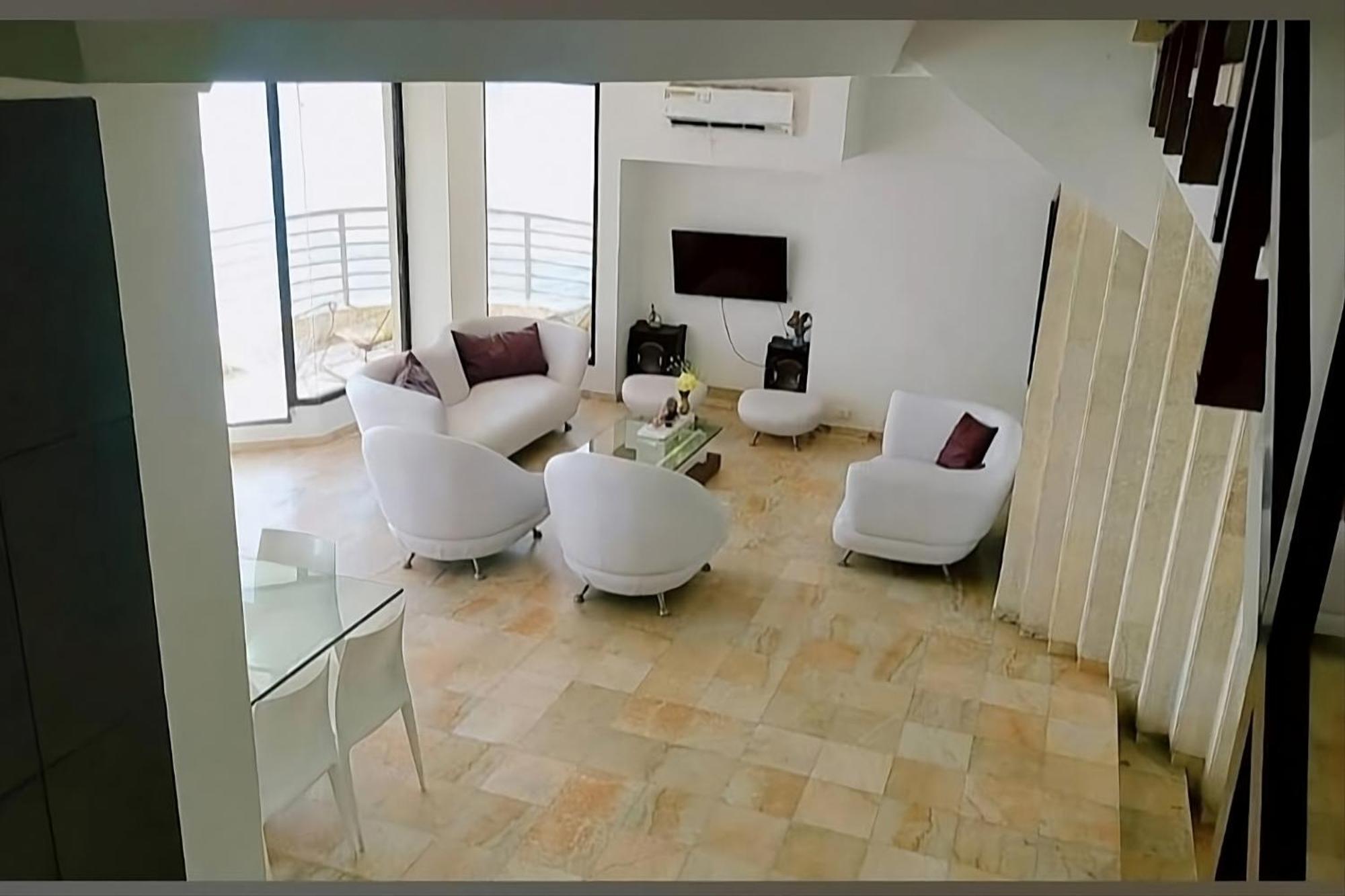 Lodging Apartamento Penthouse Con Piscina Apartment Cartagena Ngoại thất bức ảnh